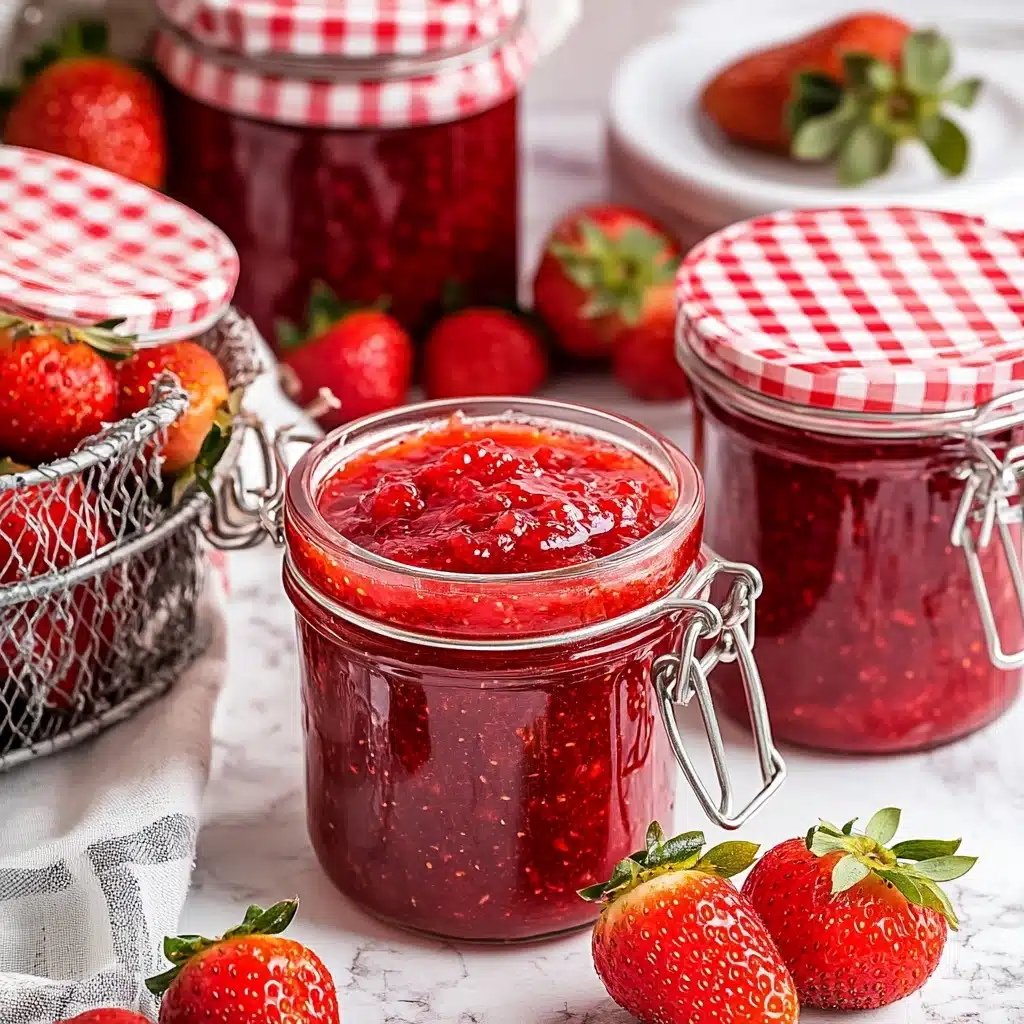 Strawberry Freezer Jam Recipe - Recipe Image