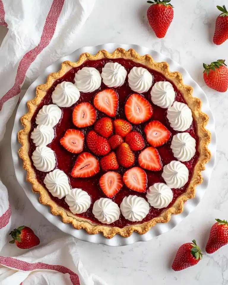 Strawberry Cream Cheese Pie Recipe