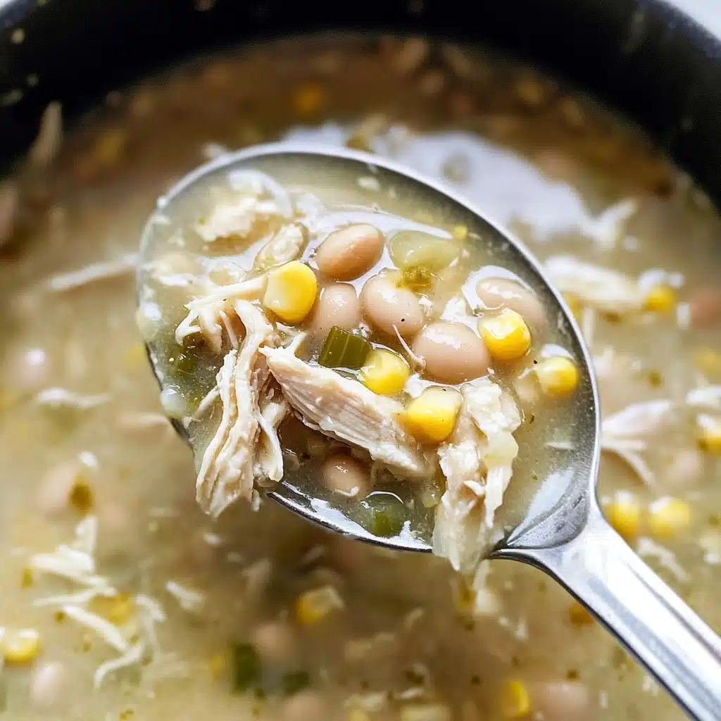 Green Enchilada Chicken Soup Recipe - Recipe Image