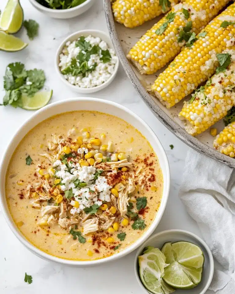 Mexican Street Corn Soup Recipe