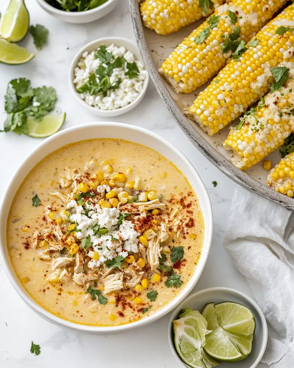 Mexican Street Corn Soup Recipe