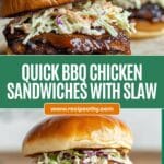 Easy BBQ Chicken Sandwiches Recipe