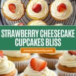 Strawberry Cheesecake Cupcakes Recipe