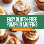 Easy Healthy Greek Yogurt Pumpkin Muffins (Gluten-Free + No Sugar!) Recipe