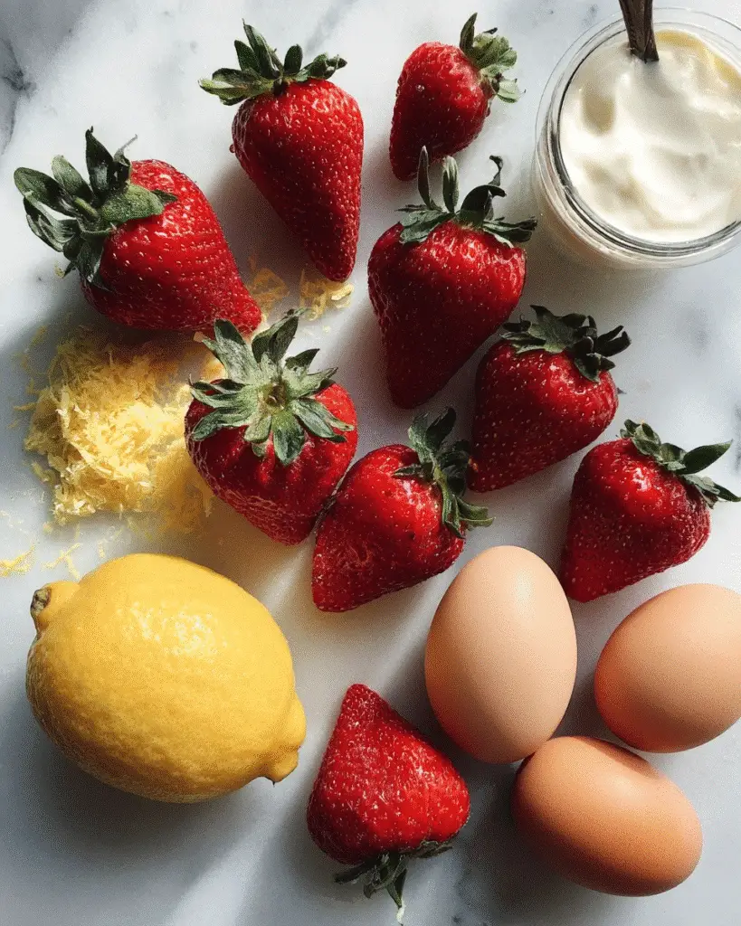 Strawberry Lemonade Cake Recipe