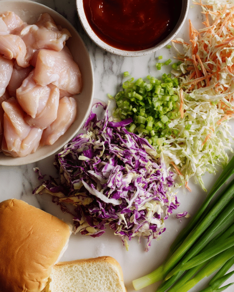 Easy BBQ Chicken Sandwiches Recipe