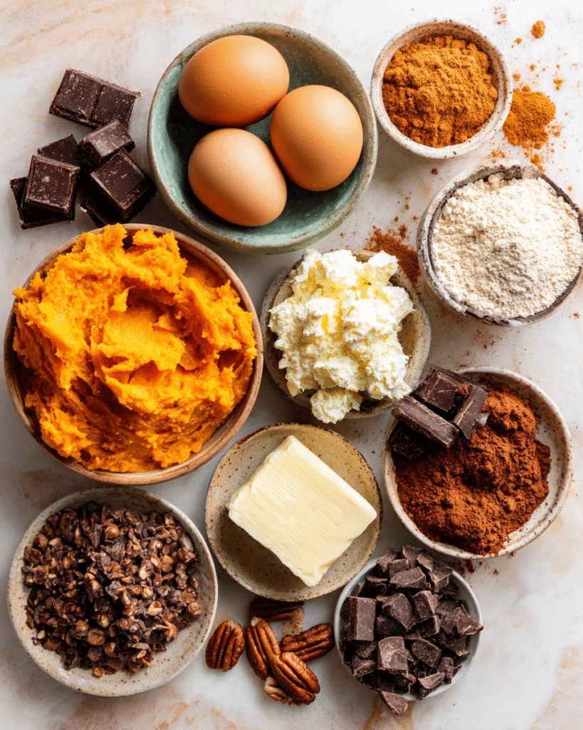 Pumpkin Brownies Recipe