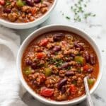 The Best Pumpkin Black Bean Chili (Gluten & Dairy Free)