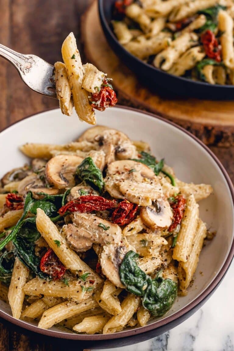 One Pot Italian Chicken Pasta Recipe