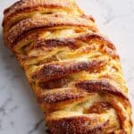 Apple Cinnamon Puff Pastry Braid Recipe