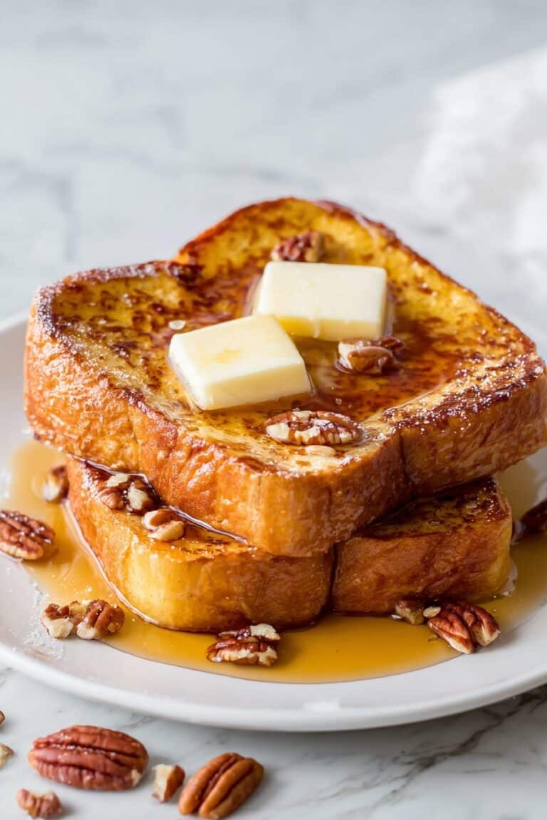 Pumpkin French Toast with Cinnamon and Nutmeg Recipe
