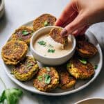 Easy Pumpkin Chickpea Fritters (Vegan + Gluten-Free) Recipe