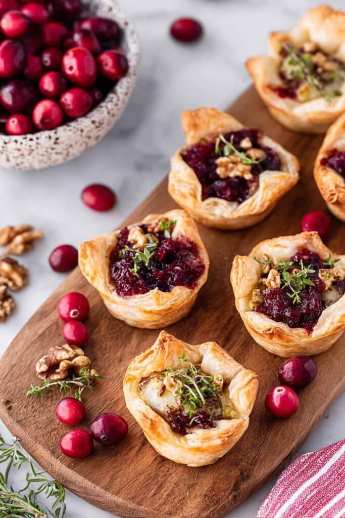 Cranberry Brie Bites Recipe