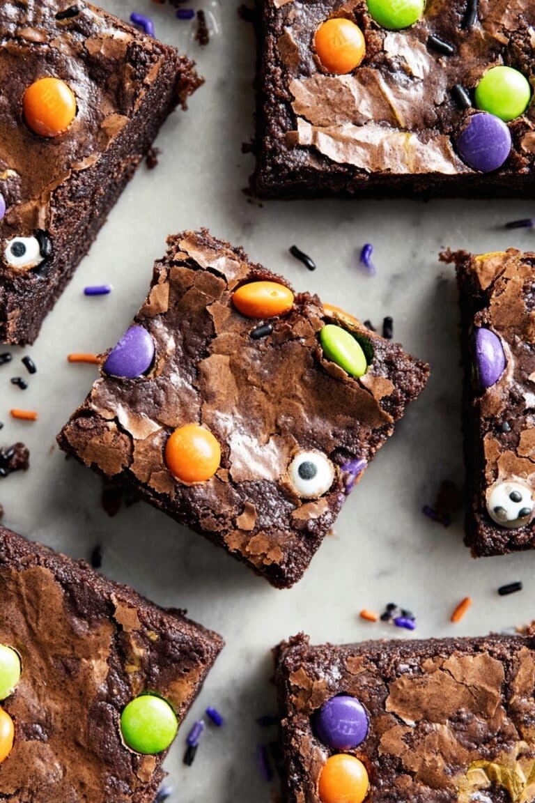 The Best Easy Halloween Brownies Recipe