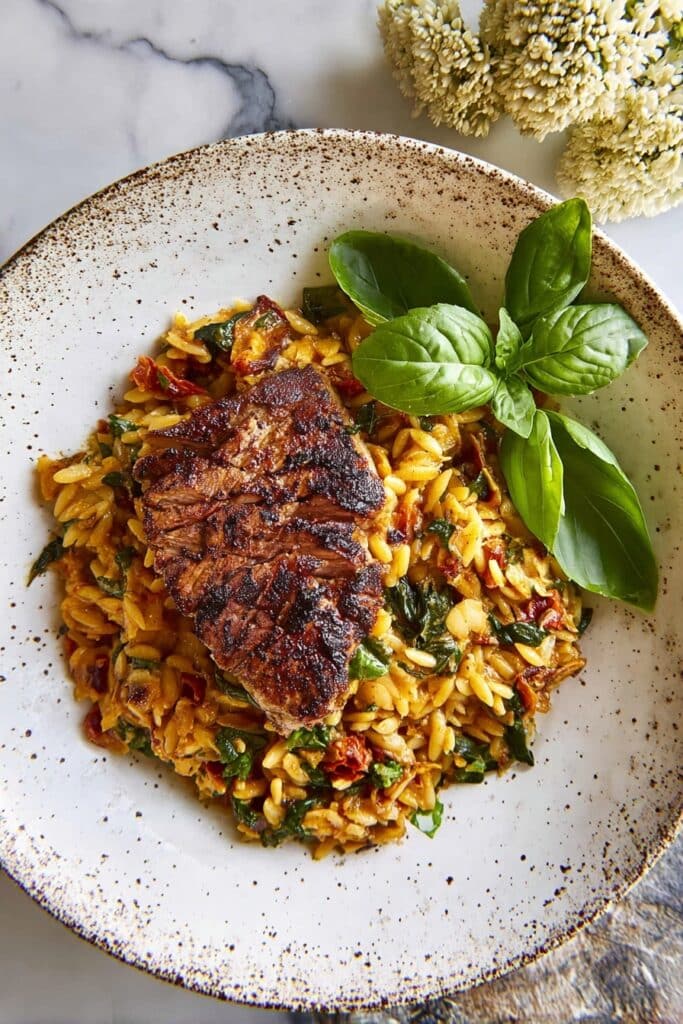 One Pot Chicken and Orzo Recipe