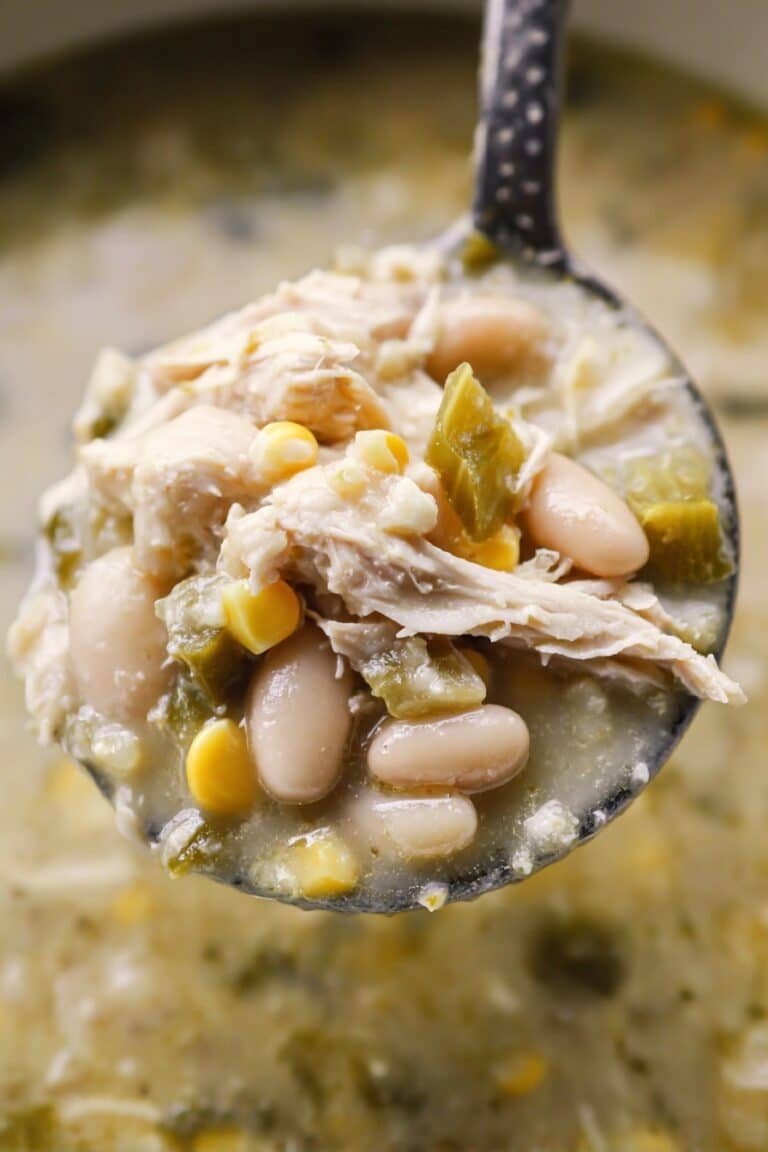 Green Chile Chicken Enchilada Soup Recipe