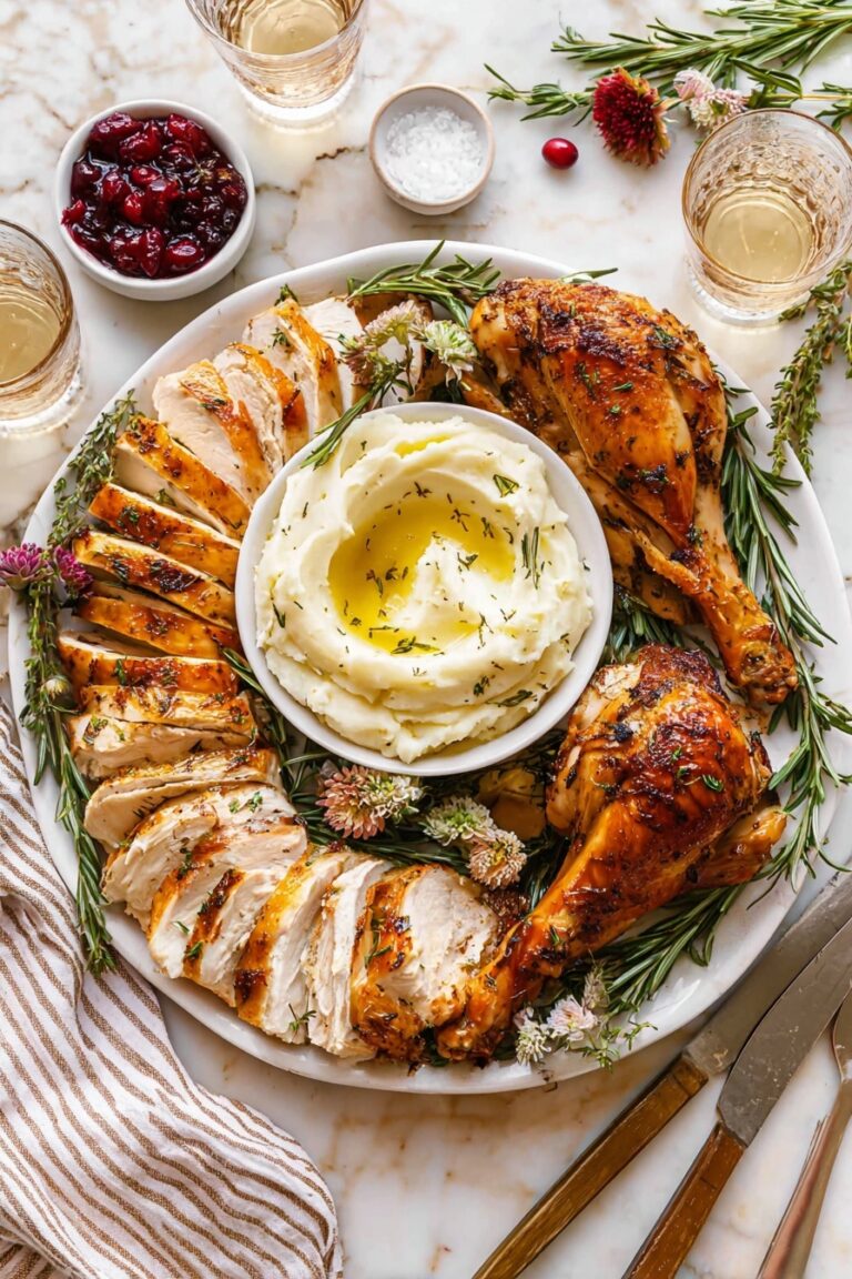 Herb-Roasted Whole Turkey Recipe