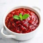 Instant Pot Cranberry Sauce with Orange Zest and Vanilla Recipe