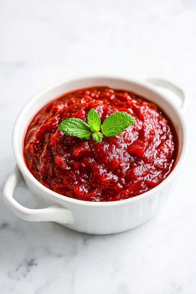 Instant Pot Cranberry Sauce with Orange Zest and Vanilla Recipe