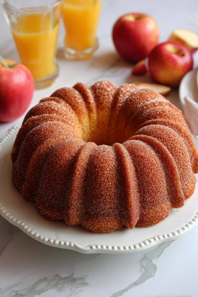 Apple Cider Donut Cake Recipe