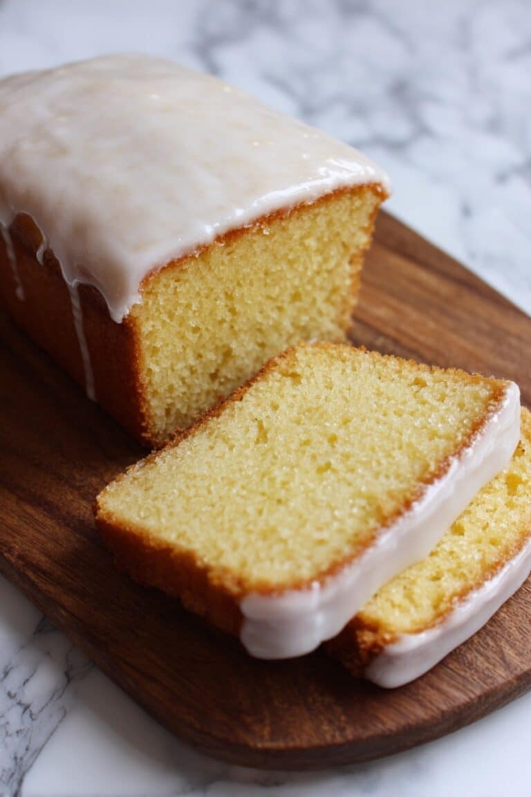 Apple Cider Pound Cake with Cinnamon Glaze Recipe