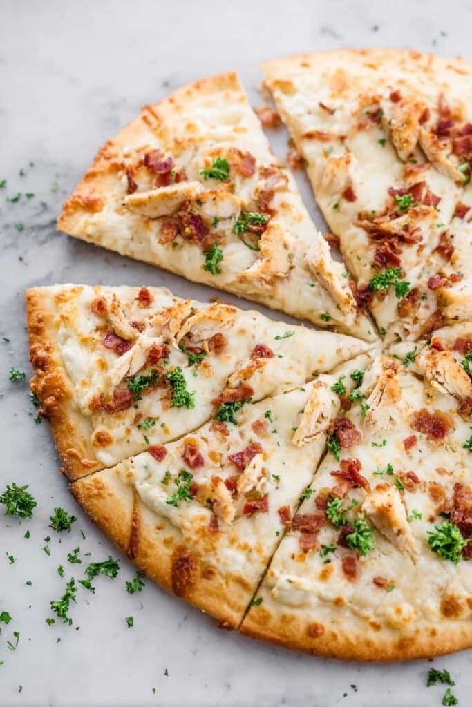 Chicken Alfredo Pizza Recipe