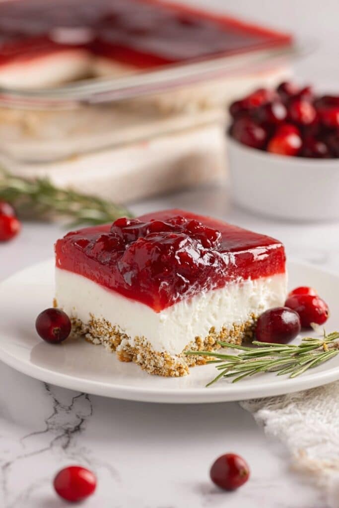 Cranberry Pretzel Salad Recipe