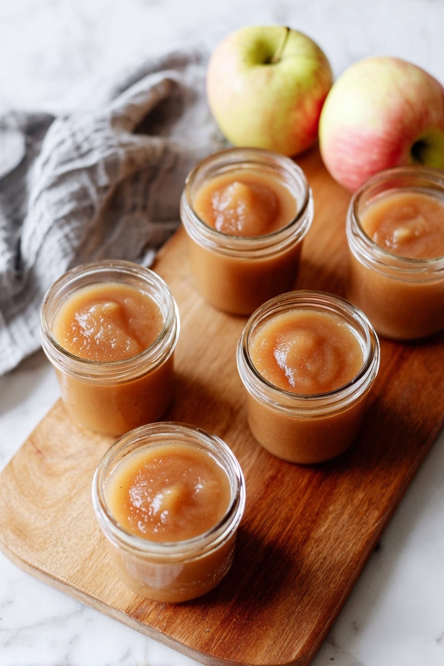 Slow Cooker Homemade Applesauce Recipe