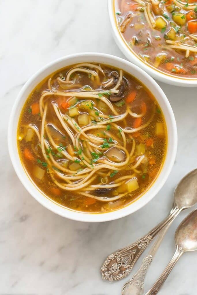 Zucchini Noodle Soup Recipe