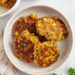 Zucchini Corn Fritters Recipe