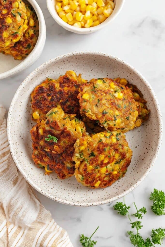 Zucchini Corn Fritters Recipe