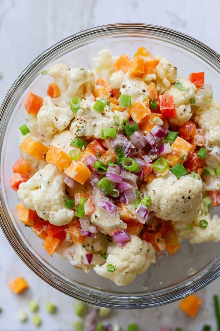 Roasted Butternut Squash Cauliflower Salad Recipe