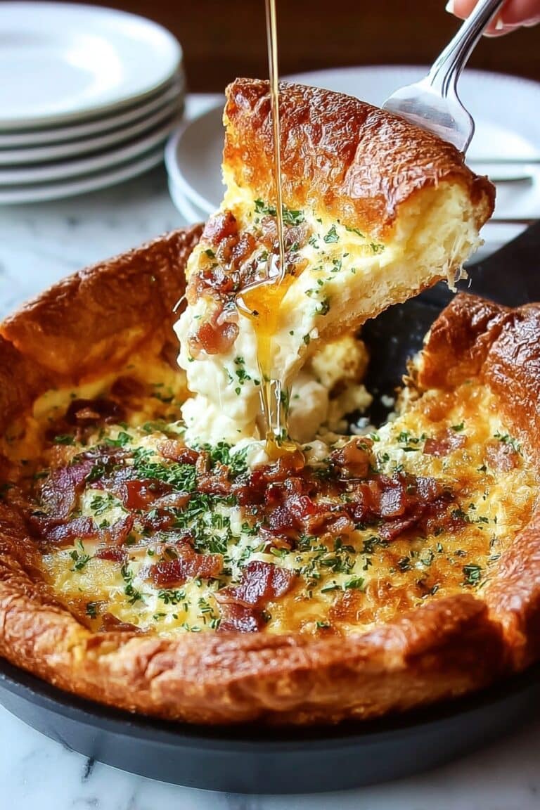 Savory Cheddar & Bacon Dutch Baby Recipe