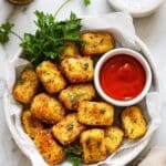 Crispy Baked Cauliflower Tots Recipe