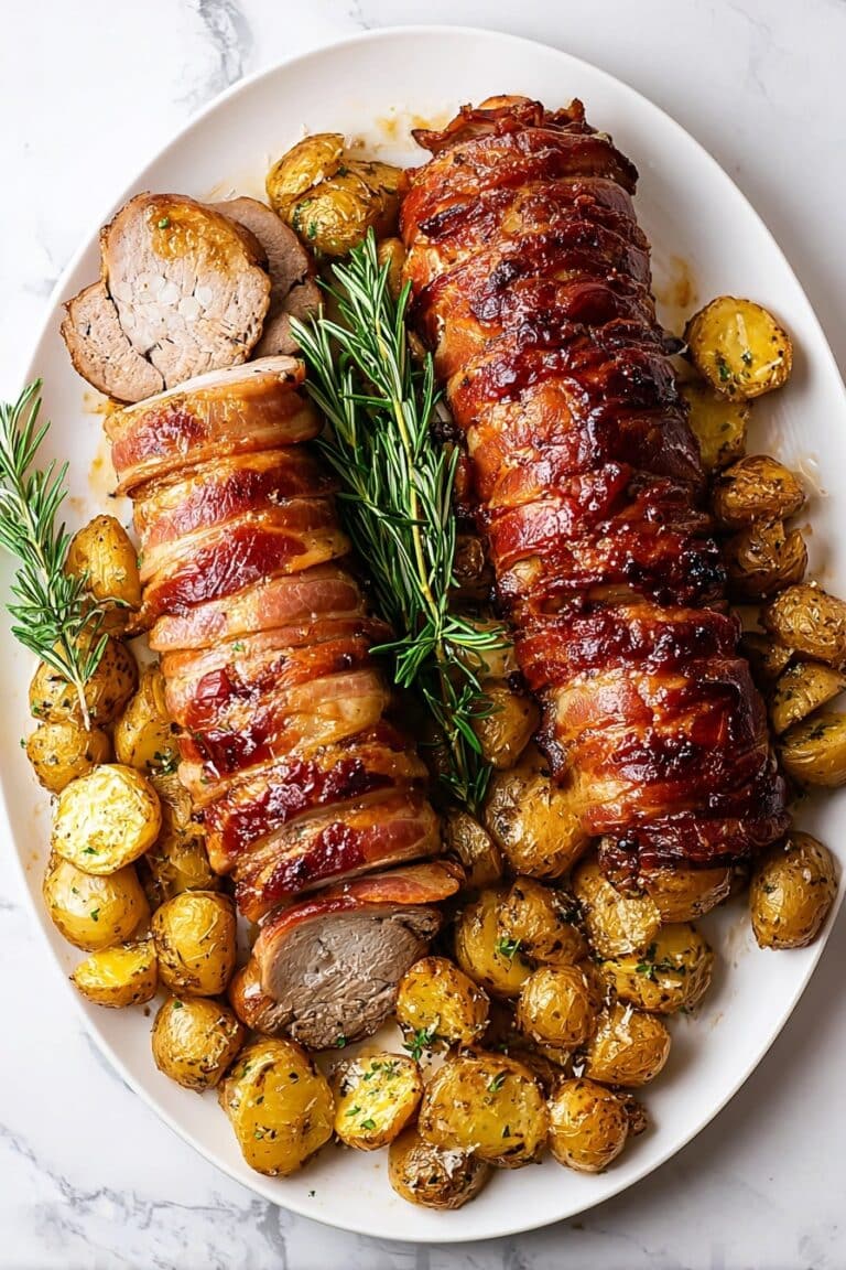 Bacon-Wrapped Pork Tenderloin Recipe
