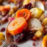 Maple Dijon Roasted Carrots and Apples Recipe