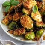 Oven Roasted Parmesan Brussel Sprouts Recipe