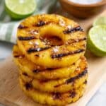 Grilled Pineapple with Lime and Coconut Recipe