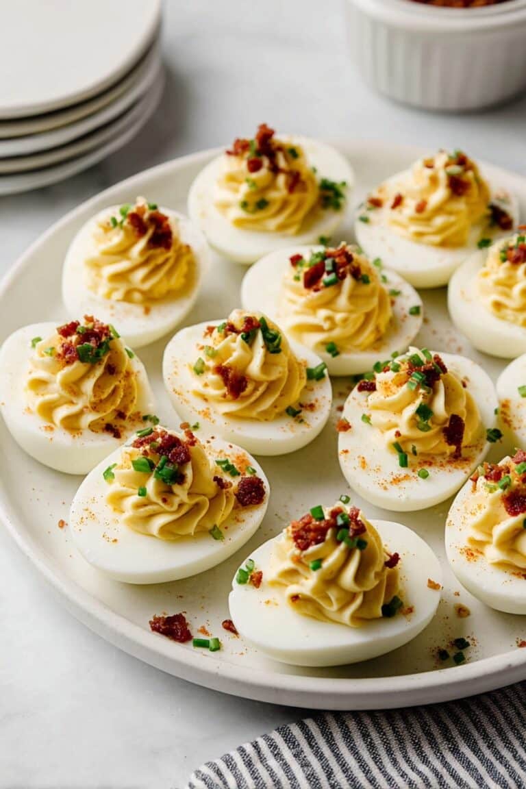 Grandma’s Easy Deviled Eggs for Thanksgiving Recipe