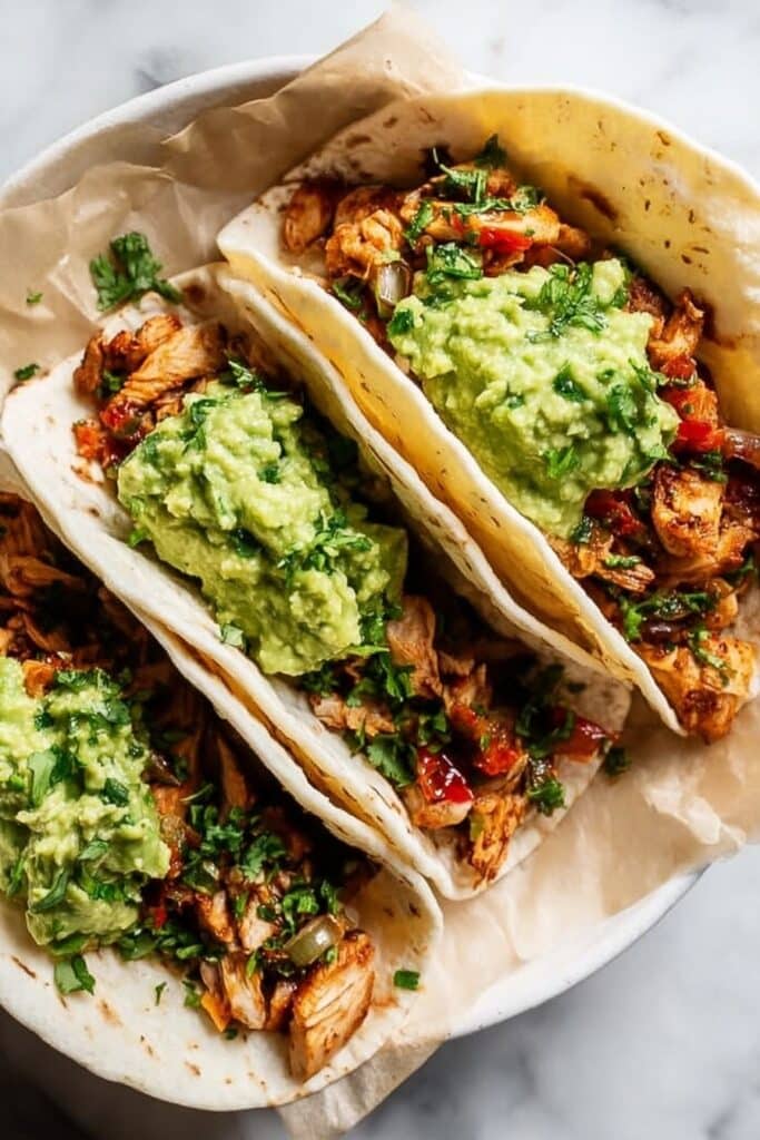 Chicken Tacos with Homemade Marinade Recipe