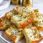 Garlic Bread with Parmesan, Parsley, and Red Pepper Flakes Recipe