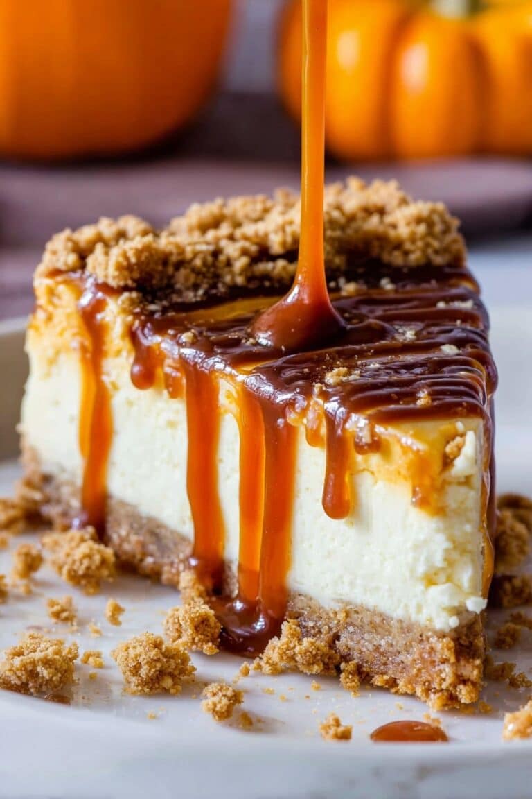 Double Layer Pumpkin Cheesecake Recipe