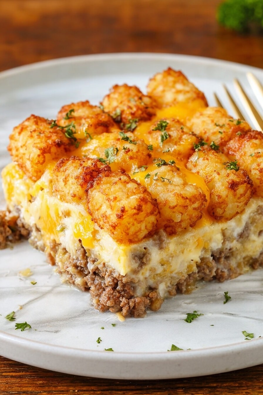 Tater Tot Breakfast Casserole Recipe