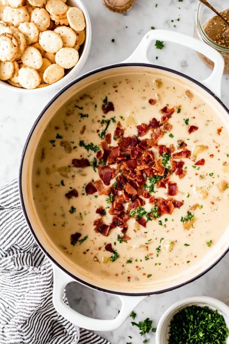 Homemade Clam Chowder – Rich & Cozy Seafood Soup